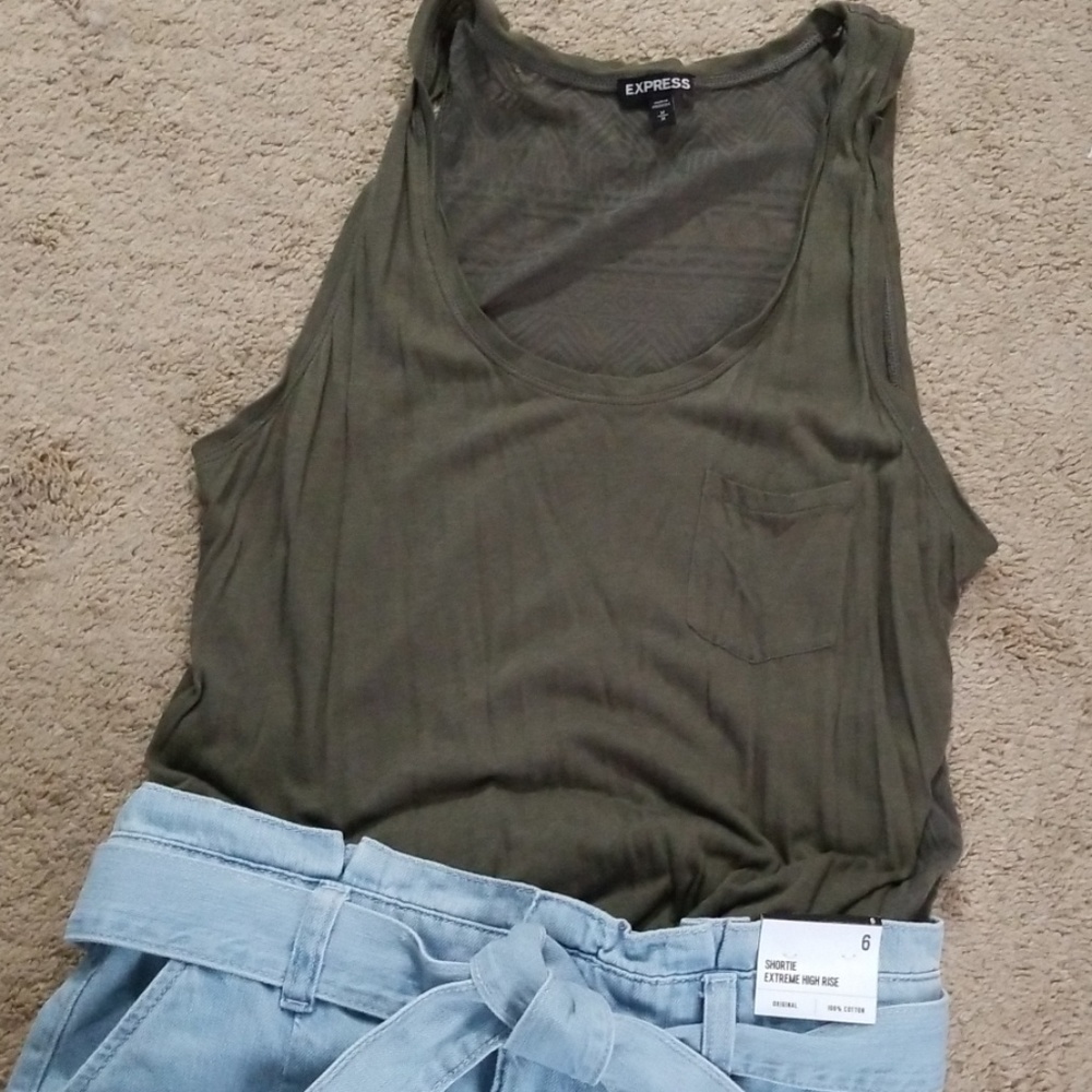 Express Olive Tank - Picture 1 of 4